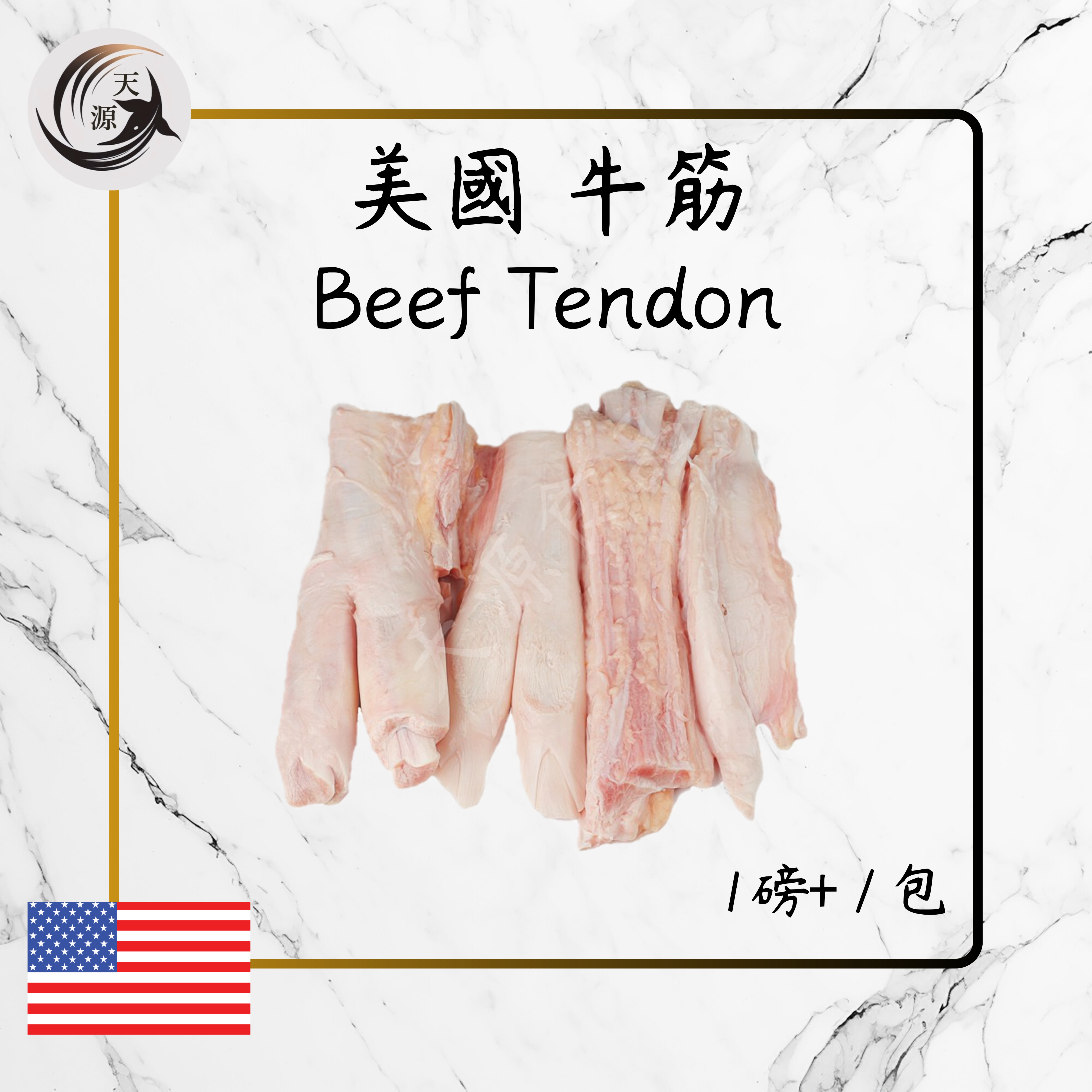 美國 牛筋 Beef Tendon